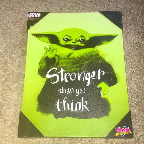 NWT Yoda canvas photo - Picture 1 of 6